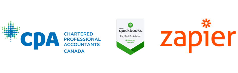 Chartered Professional Accountants CANADA, Quickbooks Certified ProAdvisor, Zapier